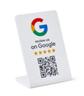 Google Review Card NFC station table NFC